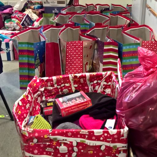 Featured image for Gift bags distributed to local homeless people