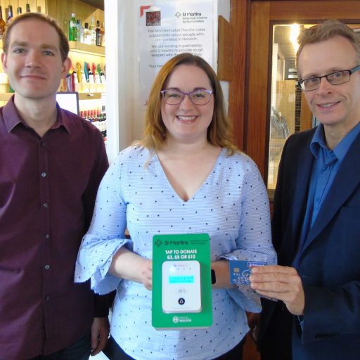 Featured image for The Maddermarket Theatre helps St Martins use new technology for donations