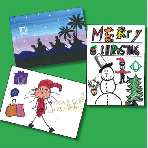 Featured image for Christmas card competition winners