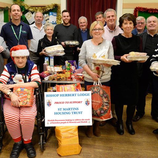 Featured image for St Martins benefits from food donations from Bishop Herbert Lodge