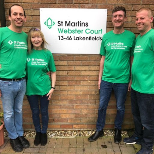 Featured image for Leap of faith for St Martins team members