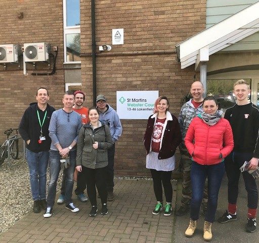 Featured image for Aviva give Webster Court residents confidence boost through gardening