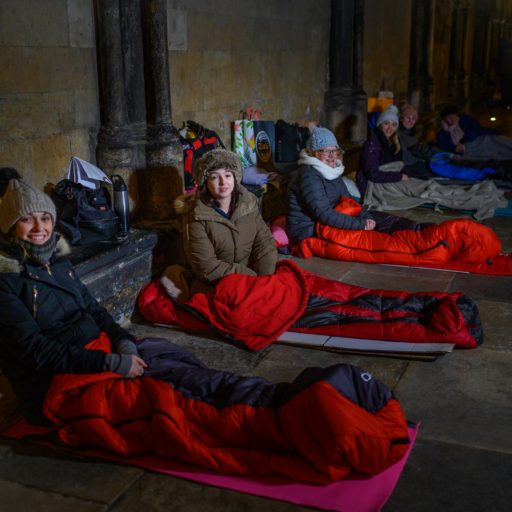 Featured image for Sponsored sleepout raises thousands for homelessness charity