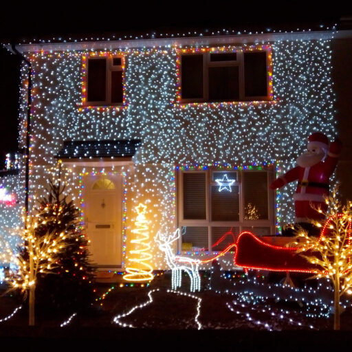 Featured image for Tuckswood Christmas White House raises a smile and charity funds