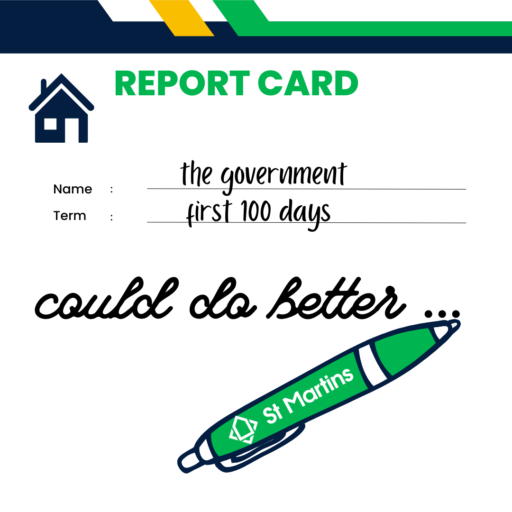 Featured image for Our comment on the first 100 days of government