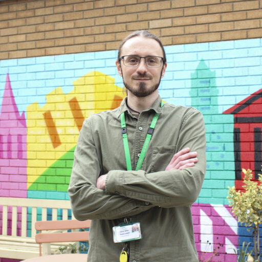 Featured image for Steve offers stability through support at Webster Court