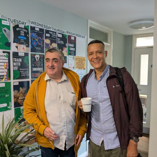 Featured image for Norwich South MP Clive Lewis visits St Martins