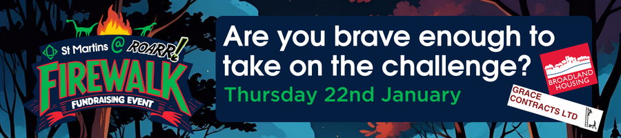 St Martins Firewalk 22nd January